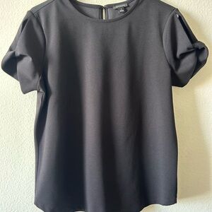 Ann Taylor Elegant Black Blouse